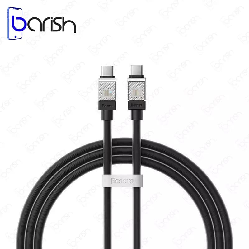 کابل دیتا و شارژ دو سر Type-C باسئوس سری CoolPlay — تصویر ۷