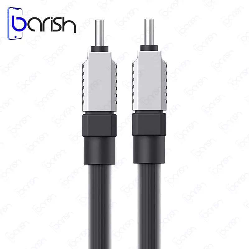 کابل دیتا و شارژ دو سر Type-C باسئوس سری CoolPlay — تصویر ۲