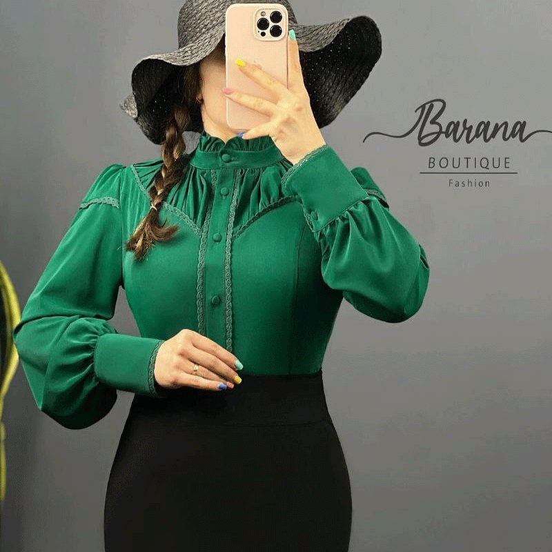 شومیز سینه چین معروف (پک 4 عددی)