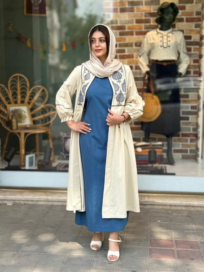 سارافون تک بهاری آبی نفتی