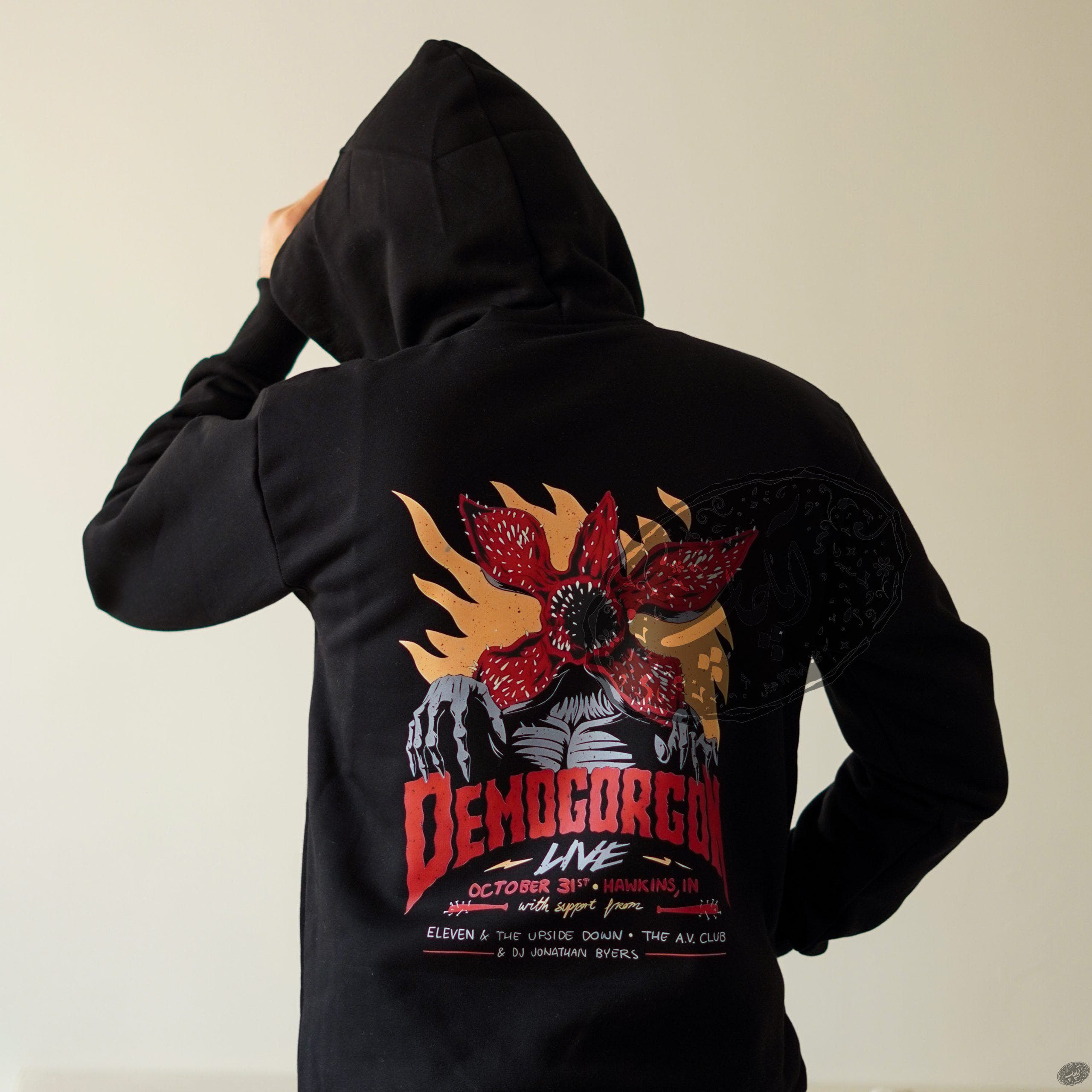 هودی طرح DEMOGORGON STRANGER THINGS — تصویر ۴