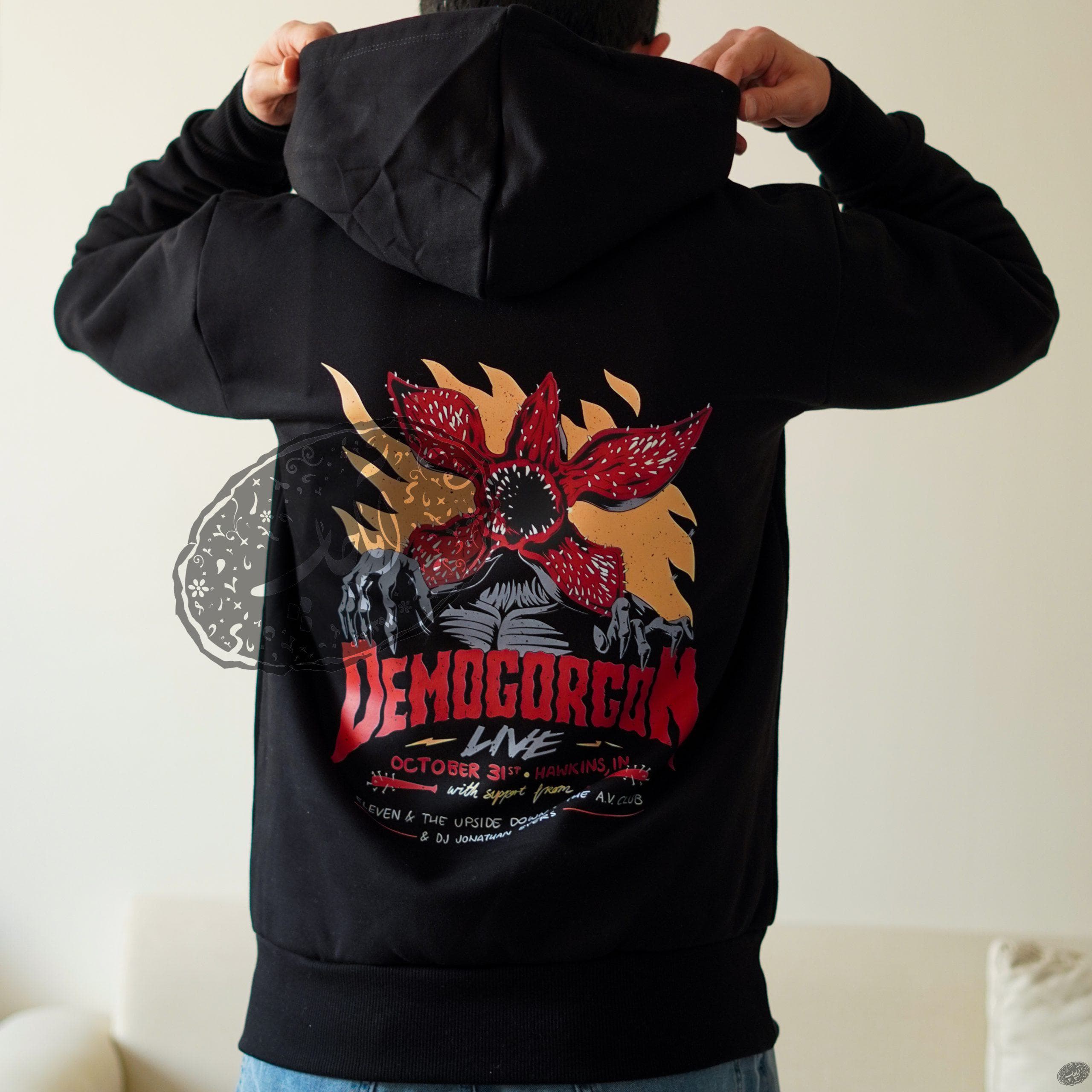 هودی طرح DEMOGORGON STRANGER THINGS — تصویر ۵