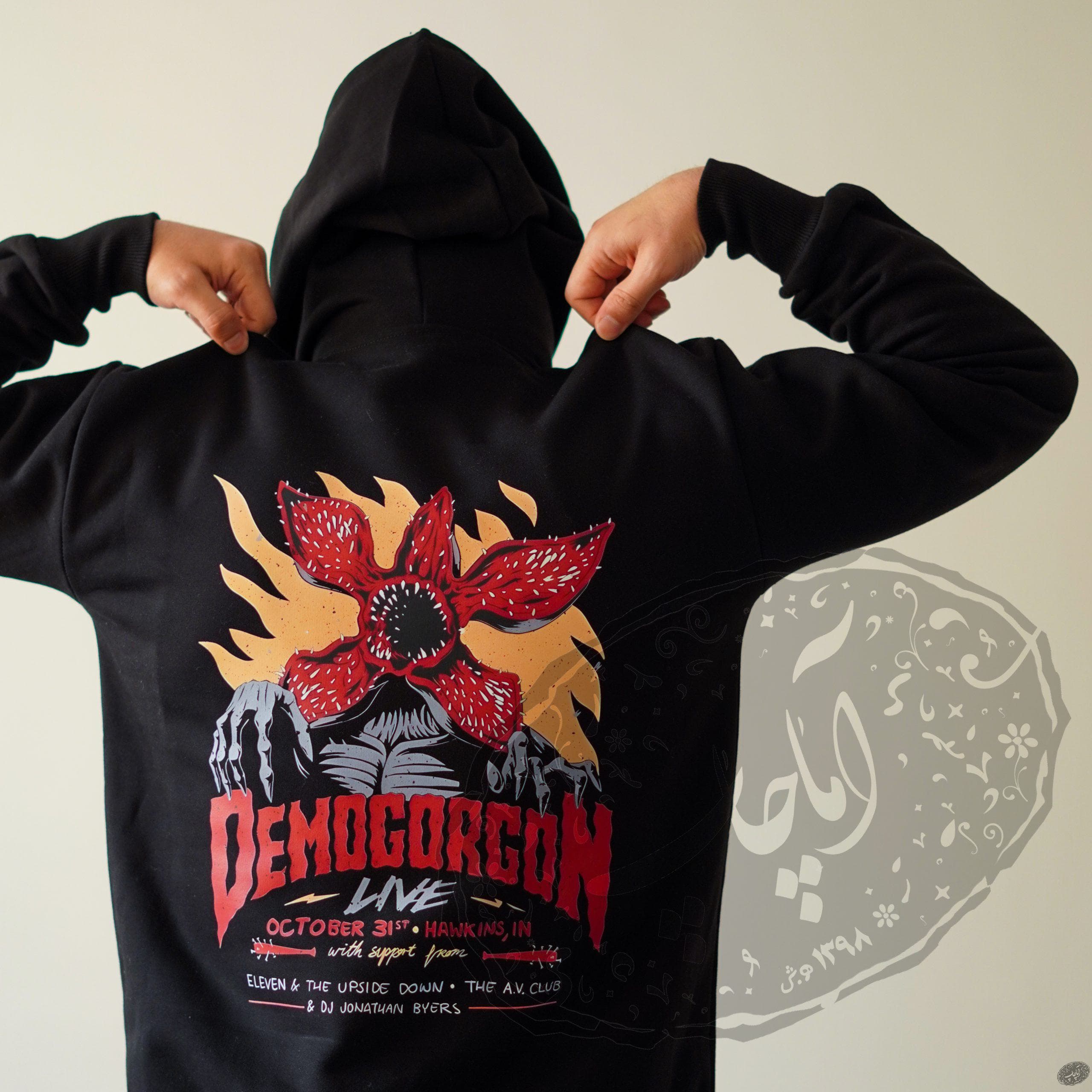 هودی طرح DEMOGORGON STRANGER THINGS — تصویر ۲
