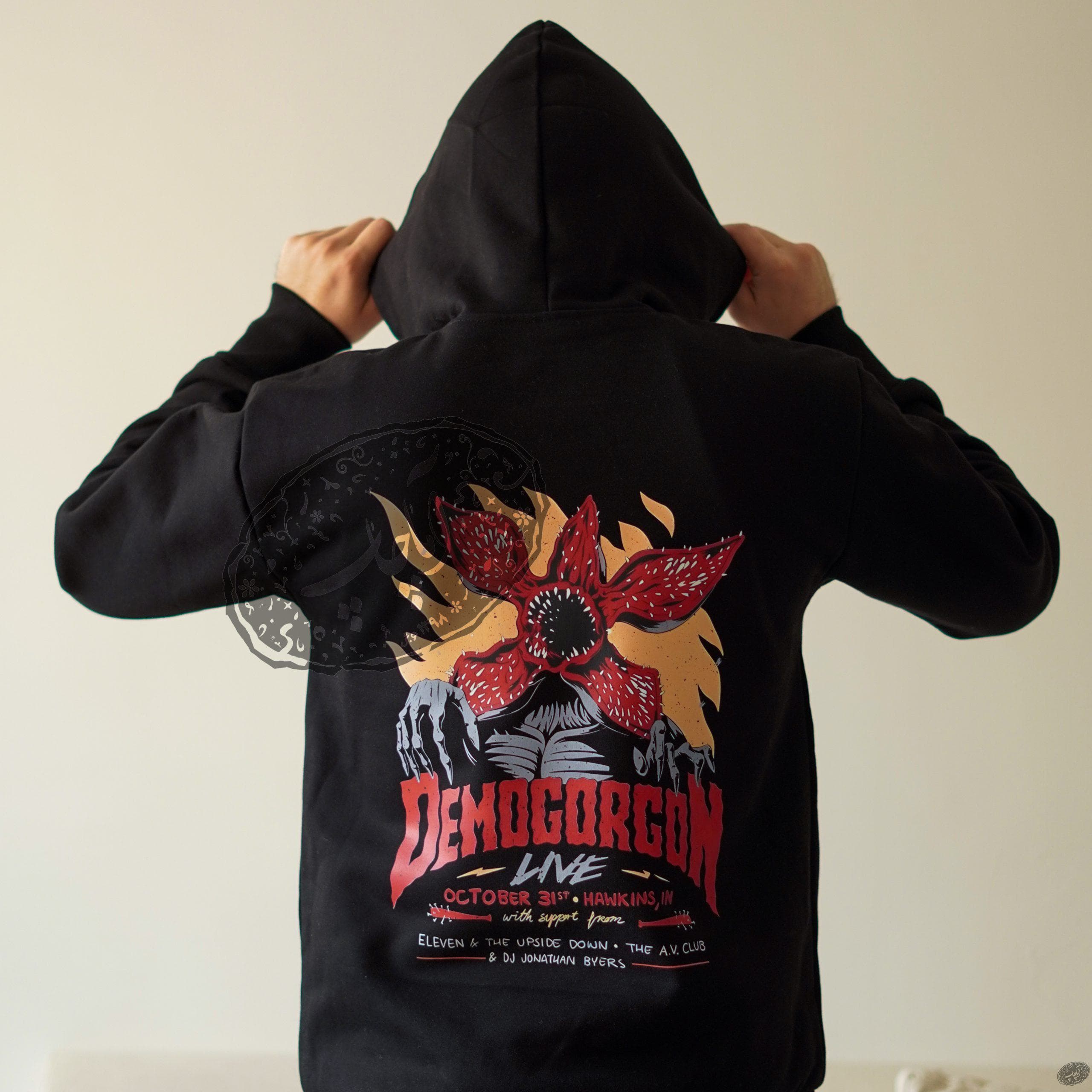 هودی طرح DEMOGORGON STRANGER THINGS — تصویر ۶