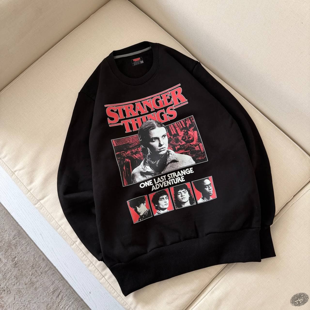 دورس نخ پنبه طرح کاور Stranger things 26122 — تصویر ۵