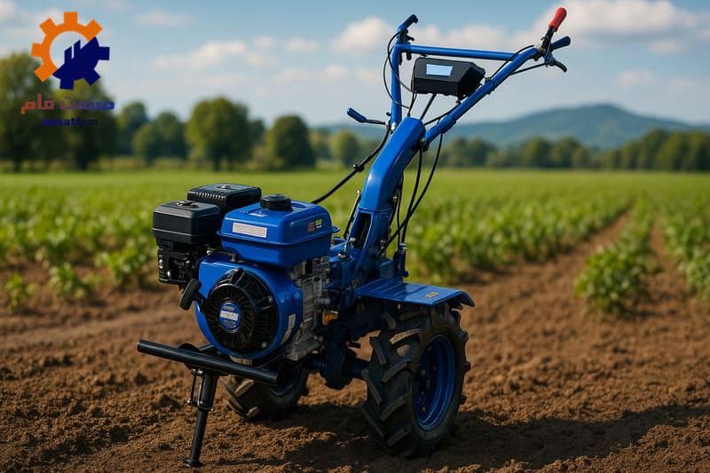 تیلر دیزلی 12.5 اسب ورما مدل RT125DI