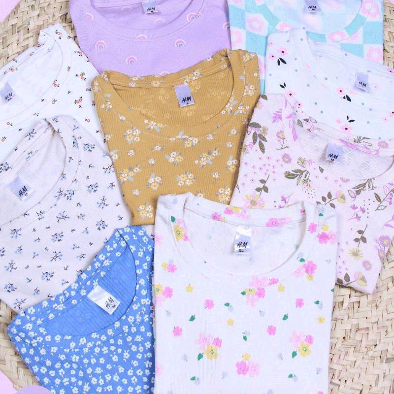 کراپ طرح دار zara (پک 6 عددی) — تصویر ۶
