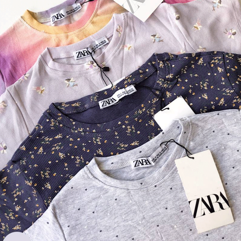 کراپ طرح دار zara (پک 6 عددی) — تصویر ۳