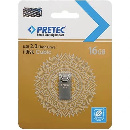 فلش 16 گیگ پرتک Pretec i-Disk Cubic | USB 2.0