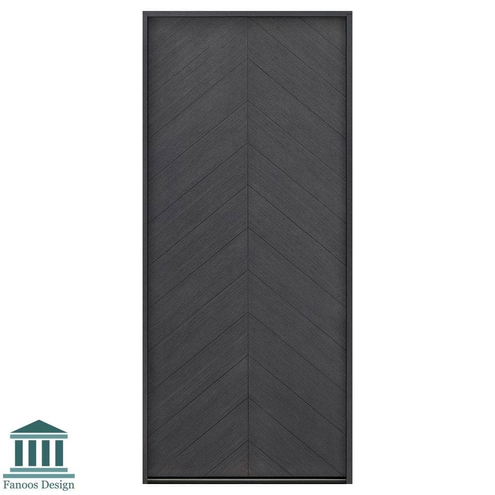درب تمام چوب اتاق با طرح CNC مدرن کد 30828