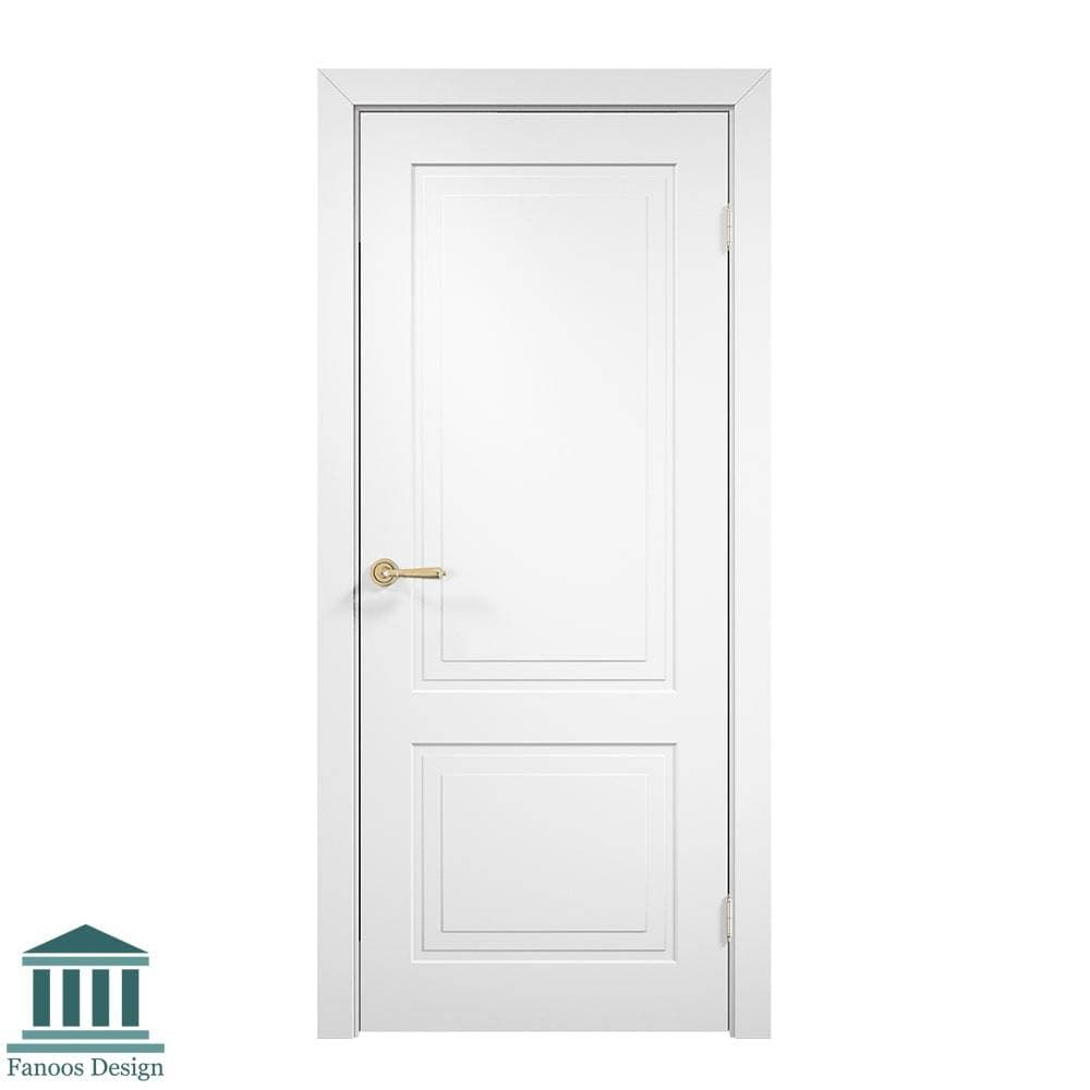 درب دو قاب MDF کلاسیک دو قاب 30807 — تصویر ۲