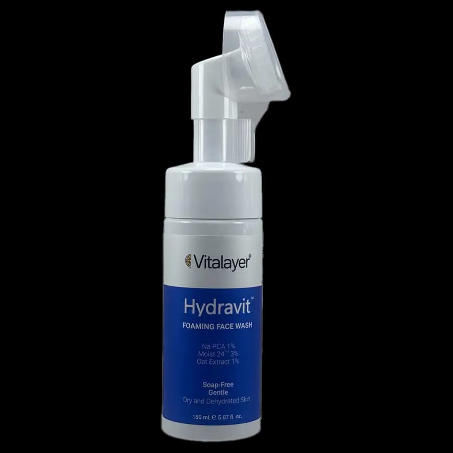 فوم شستشوی ویتالایر Hydravit – پاکسازی ملایم تخصصی برای پوست خشک و حساس