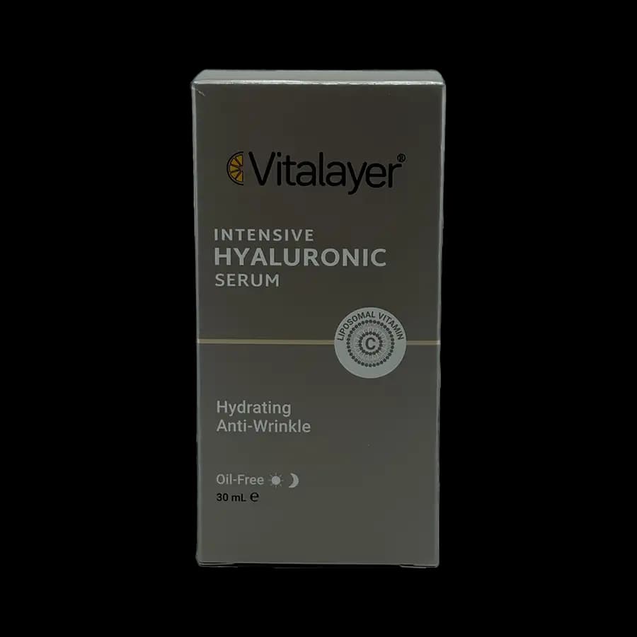 سرم هیالورونیک اسید ویتالایر (Hyaluronic Acid Serum) حجم ۳۰ میلی‌لیتر – آبرسان قوی، حجم‌دهنده و نرم‌کننده پوست — تصویر ۲