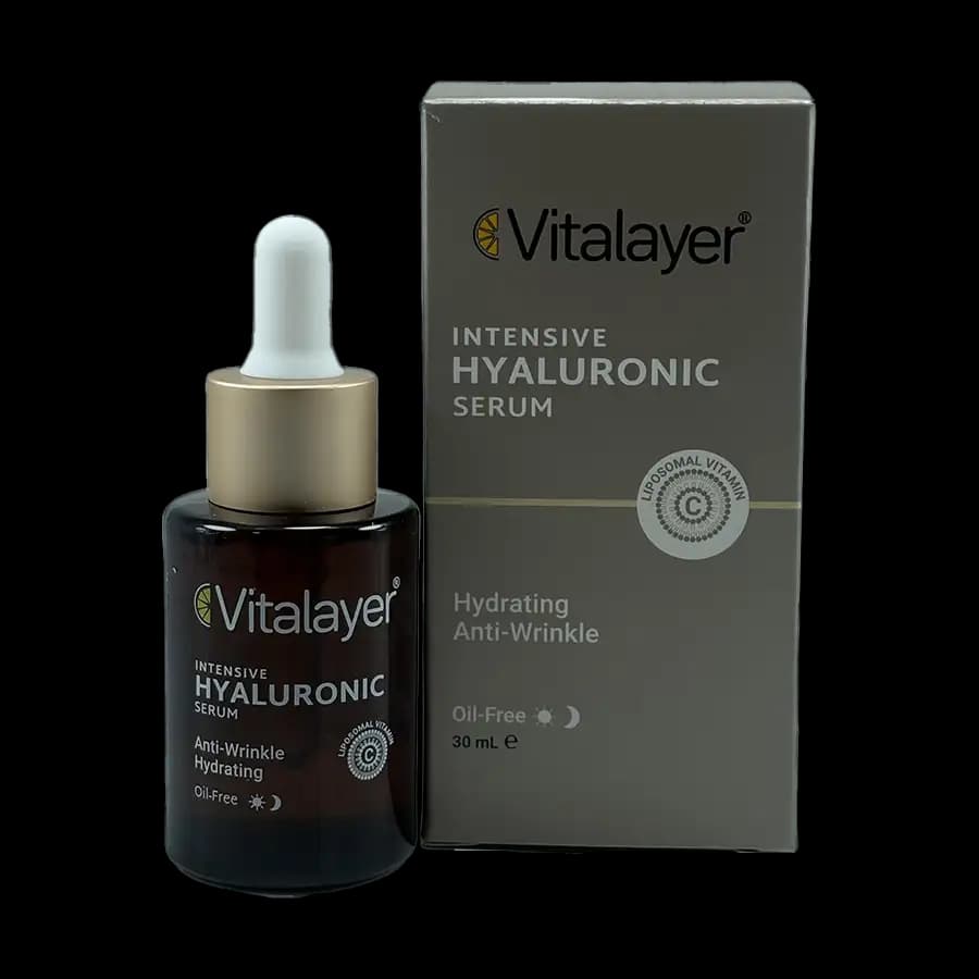 سرم هیالورونیک اسید ویتالایر (Hyaluronic Acid Serum) حجم ۳۰ میلی‌لیتر – آبرسان قوی، حجم‌دهنده و نرم‌کننده پوست