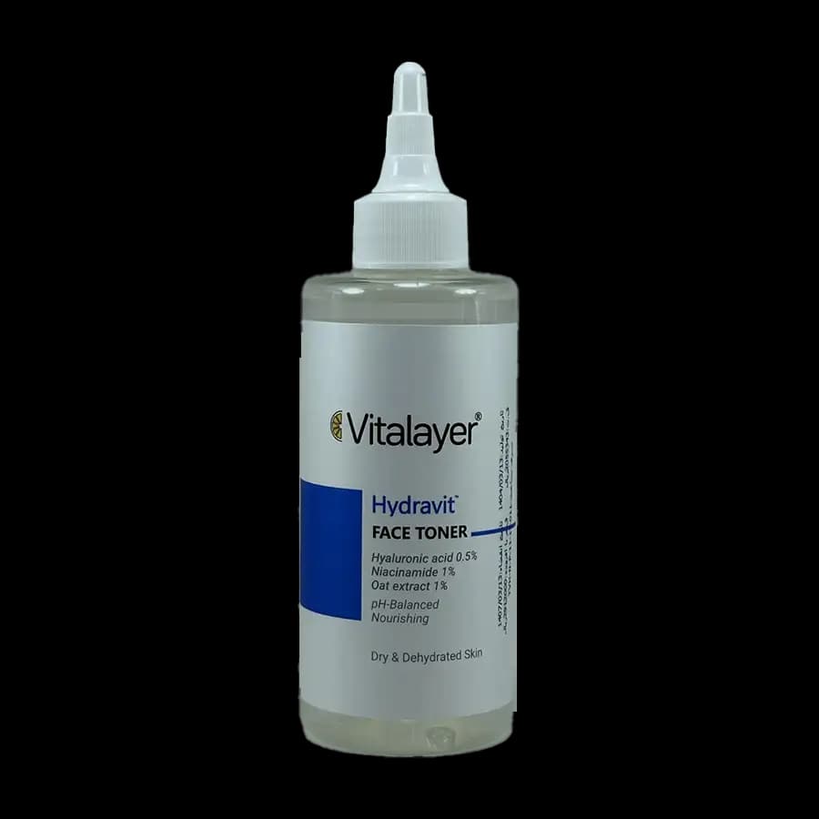 تونر صورت ویتالایر مدل هیدراویت (Hydra‑Vit) حجم ۲۰۰ میلی‌لیتر – تونر آبرسان و تسکین‌دهنده