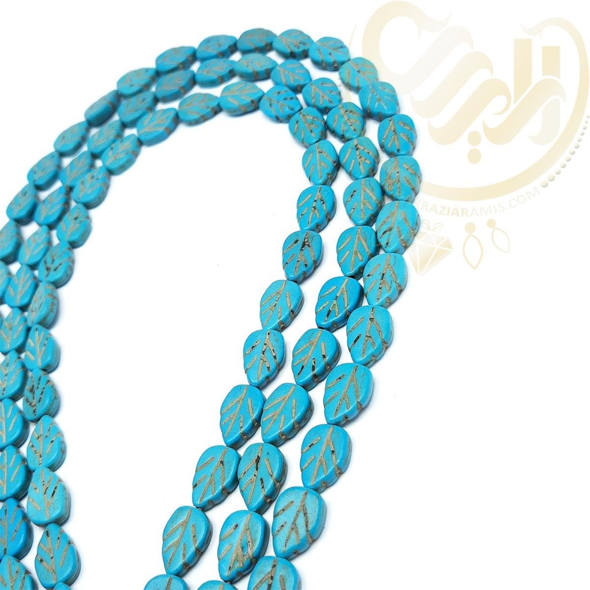 برگ فیروزه ای بزرگ کد9 — تصویر ۳