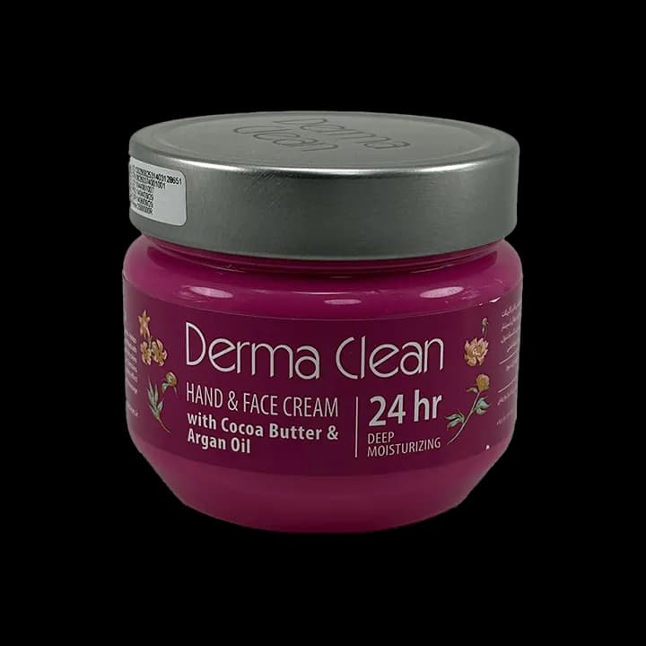کرم مرطوب‌کننده دست و صورت درماکلین مدل Cocoa Butter – حجم ۲۵۰ میلی‌لیتر