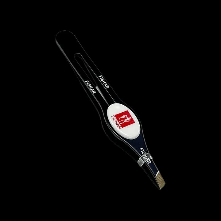 موچین ابرو Fischer مدل Titanium Series سر کج برای اصلاح دقیق — تصویر ۲