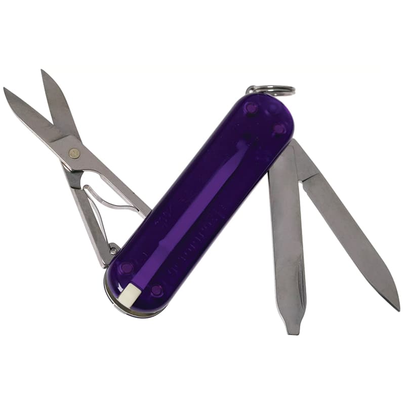 چاقو چندکاره ویکتورینوکس مدل Classic SD Transparent رفرنس 0.6223.T29G — تصویر ۴