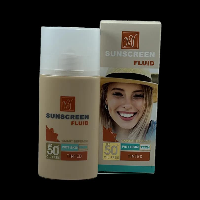 فلوئید ضد آفتاب رنگی مای Smart Defense SPF50 – مناسب تمام انواع پوست – حجم ۵۰ میلی‌لیتر