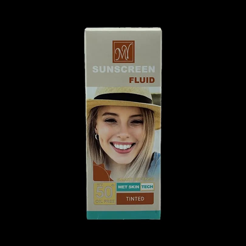 فلوئید ضد آفتاب رنگی مای Smart Defense SPF50 – مناسب تمام انواع پوست – حجم ۵۰ میلی‌لیتر — تصویر ۳