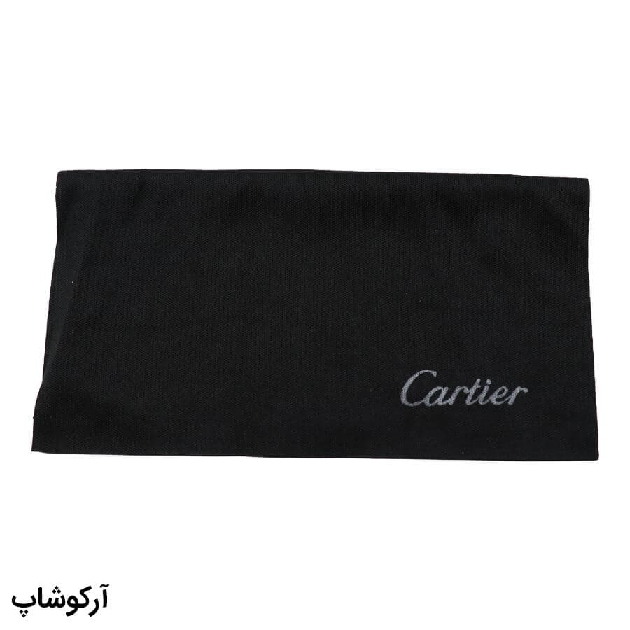 پک اورجینال عینک برند کارتیه Cartier با رنگ قرمز و با تمام تجهیزات مدل 992816 — تصویر ۸