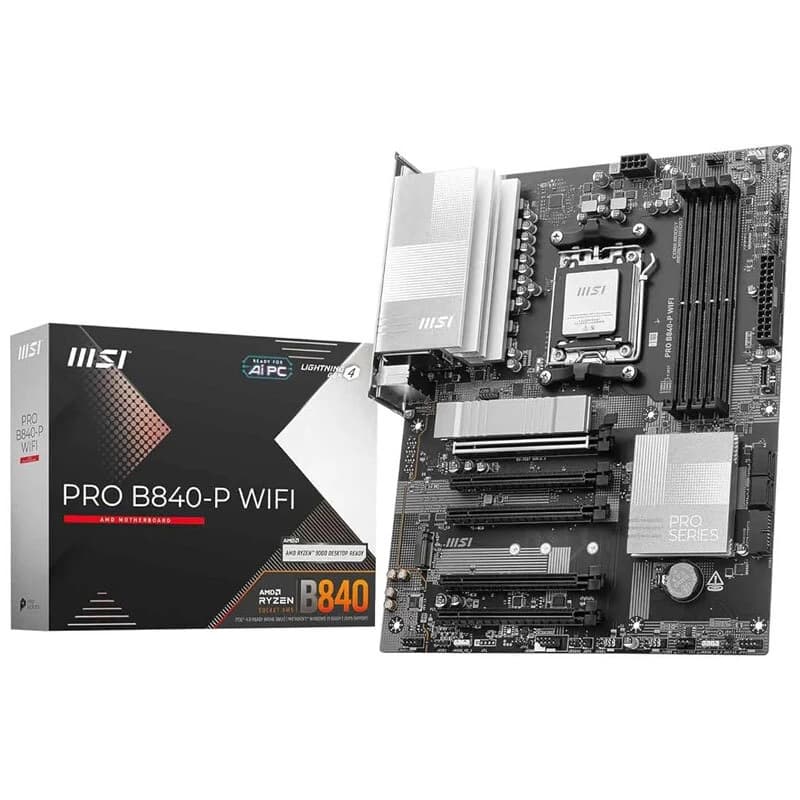 مادربرد ام اس آی PRO B840-P WiFi DDR5 — تصویر ۹