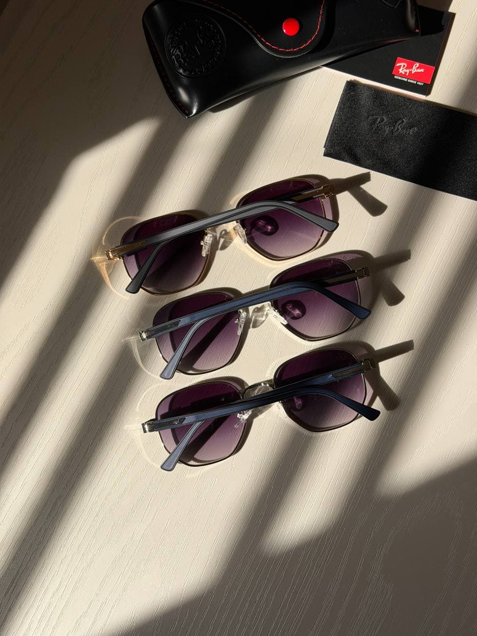 عینک ریبن فرم لس چندضلعی Ray.Ban — تصویر ۵