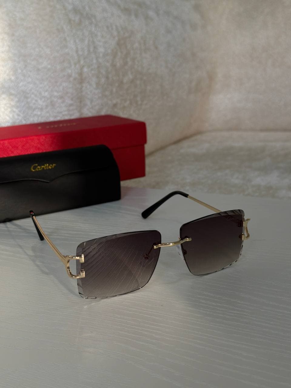 عینک کارتیر مستطیلی Cartier — تصویر ۲