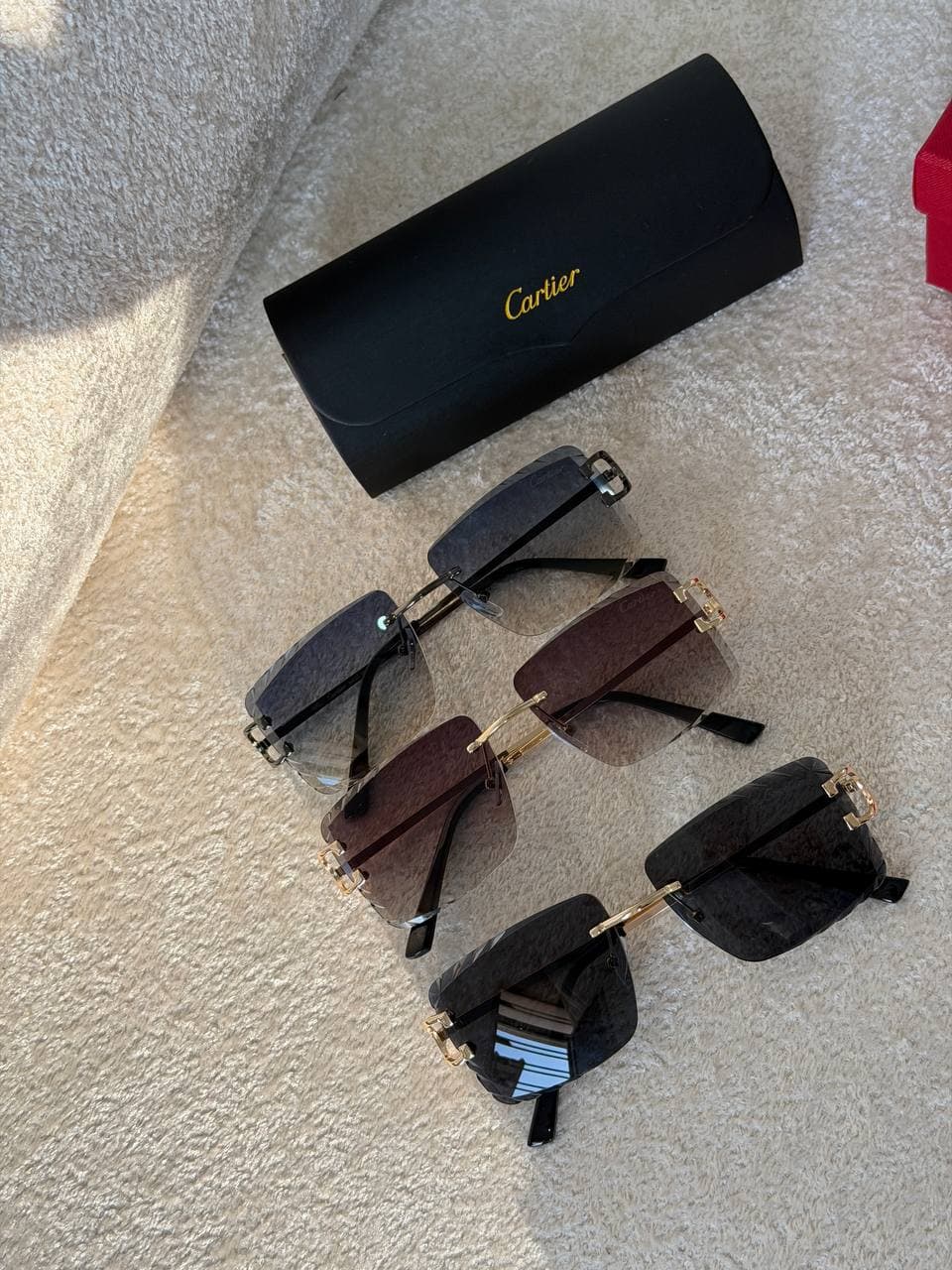 عینک کارتیر مستطیلی Cartier