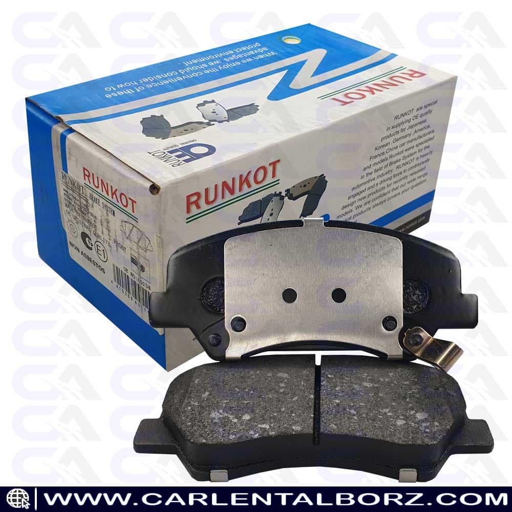 لنت ترمز جلو هیوندا I20 مونتاژ رونکوت RUNKOT