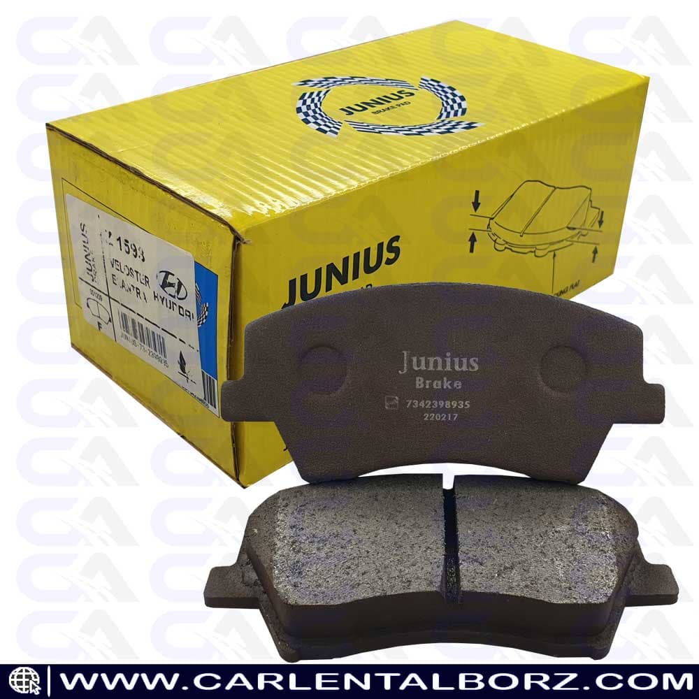 لنت ترمز جلو هیوندا اکسنت 2014 جونیوس JUNIUS