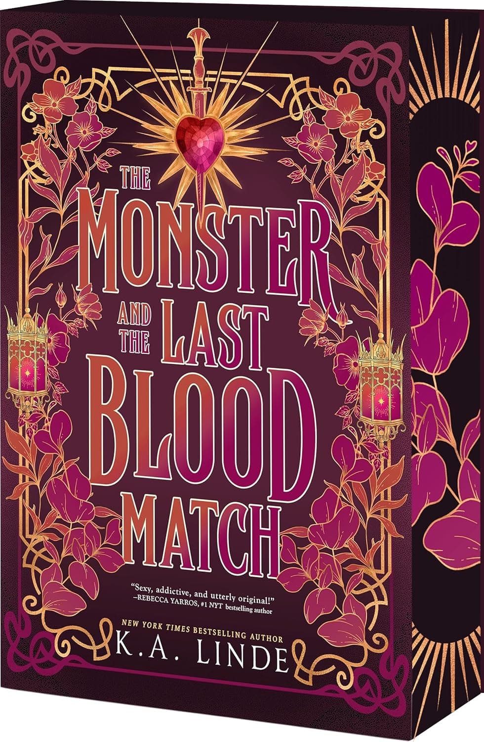 کتاب The Monster and the Last Blood Match (هیولا و آخرین جفت خونی) نسخه K. A. Linde | PDF