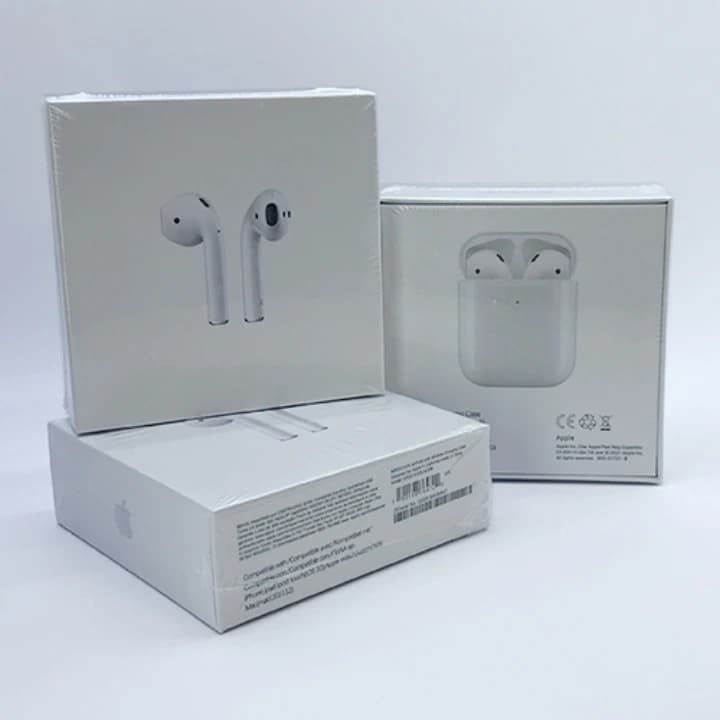 هدفون بی‌سیم اپل AirPods نسخه High Copy نسل 2 — تصویر ۳