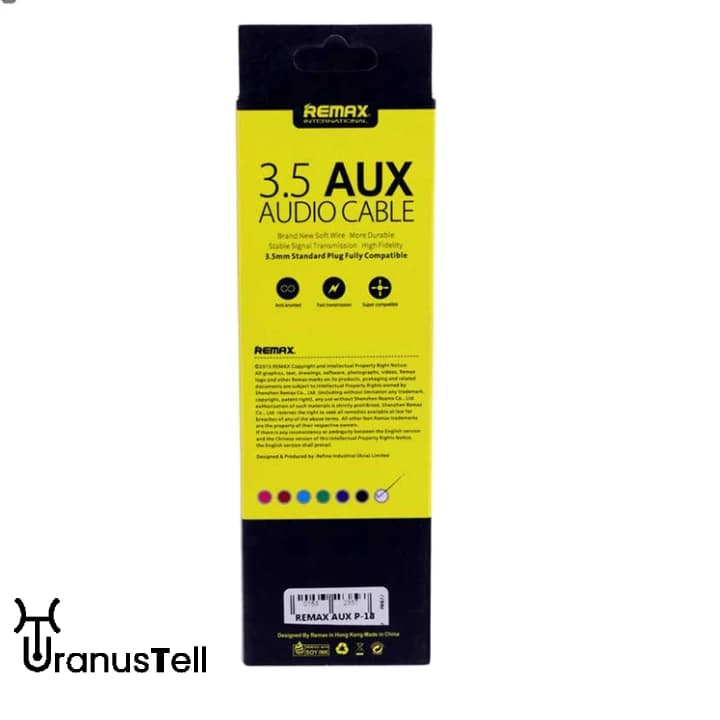 کابل aux برند remax مدل p18 — تصویر ۲