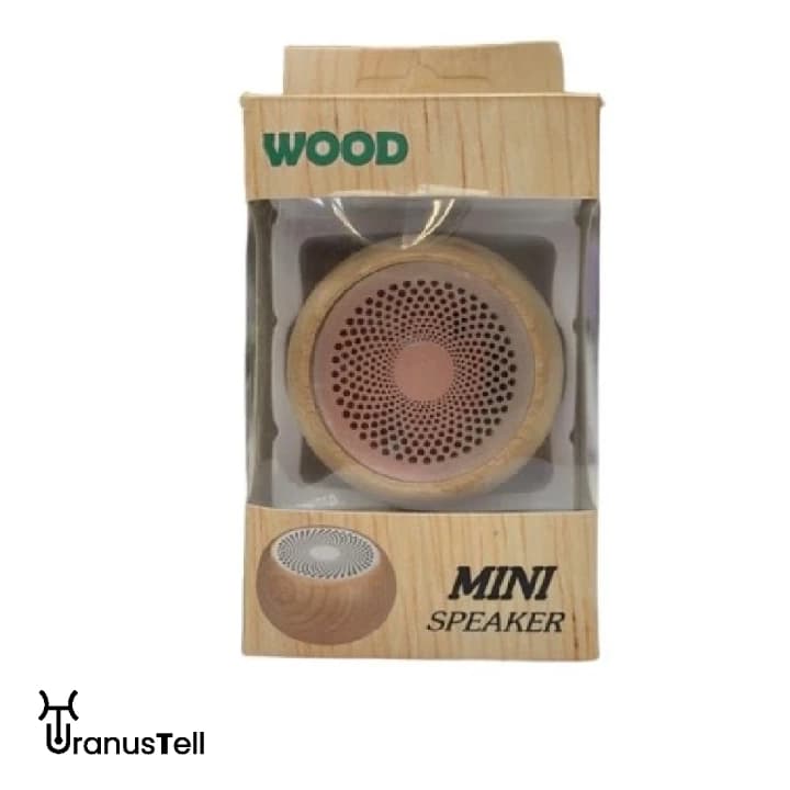 اسپیکر بلوتوثی مدل jql mini wood — تصویر ۳
