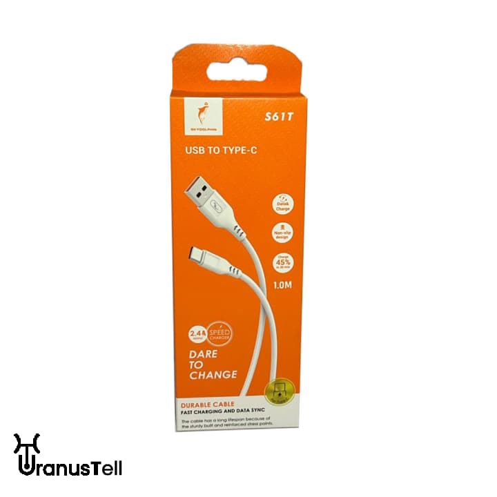 کابل شارژ اسکای دلفین S61T Type-C