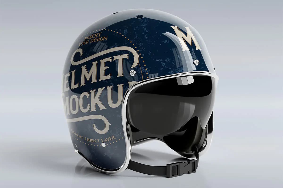 موکاپ کلاه کاسکت