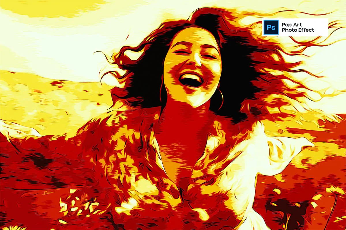 افکت هنری پاپ آرت Pop Art