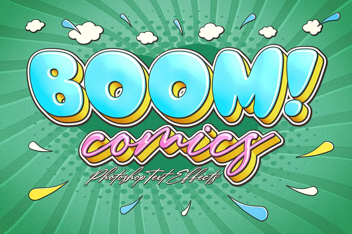 6 استایل کارتونی Boom — تصویر ۷