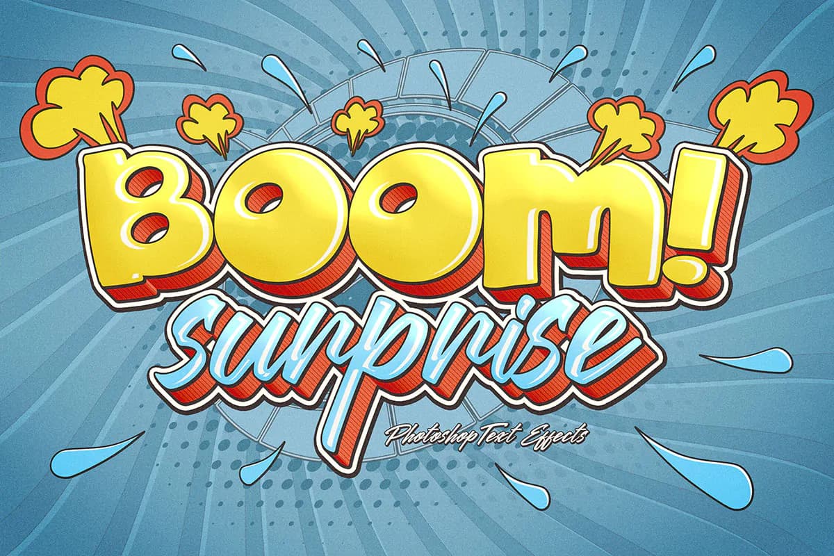 6 استایل کارتونی Boom — تصویر ۴