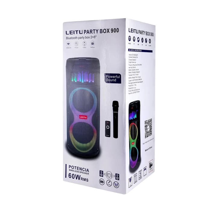 اسپیکر بلوتوثی لیتو مدل Party Box 900 — تصویر ۳