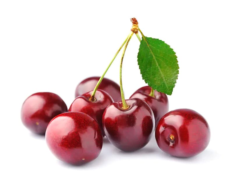 عکس گیلاس با زمینه سفید