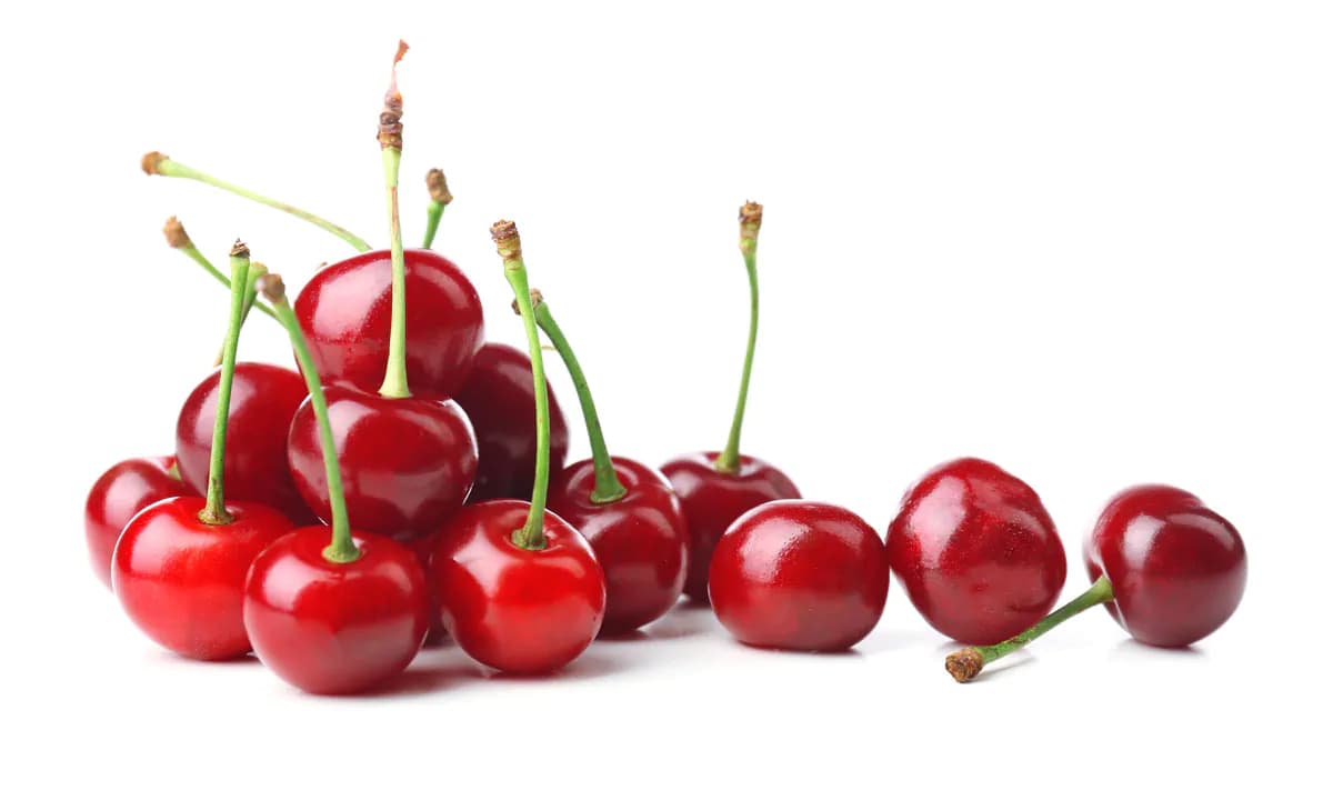 عکس استوک میوه گیلاس
