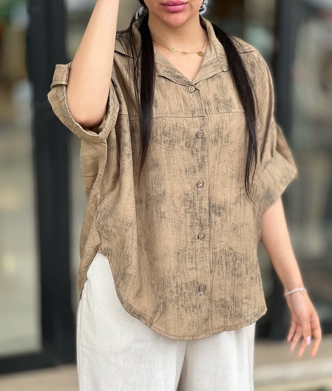 شومیز زنانه مدل مهرسا — تصویر ۴