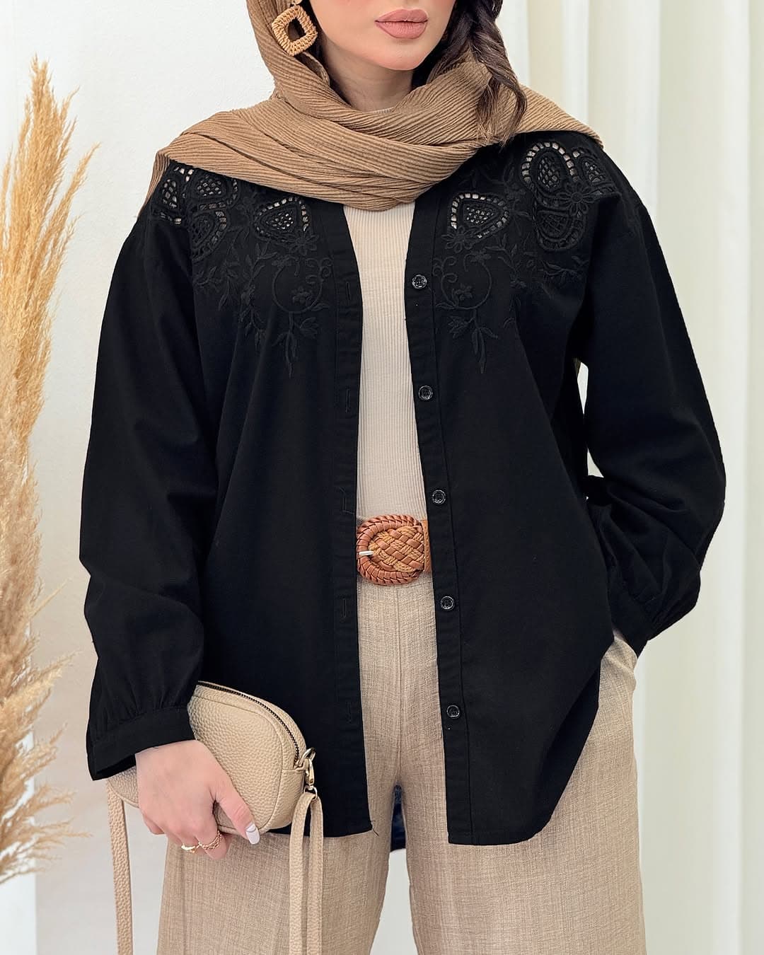شومیز زنانه مدل فاطیما — تصویر ۷