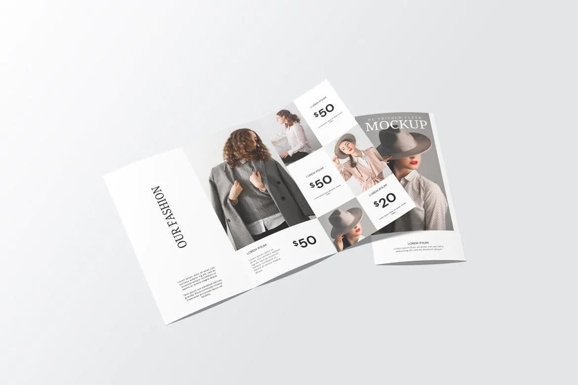 موکاپ بروشور سه لت – 6 فایل — تصویر ۲