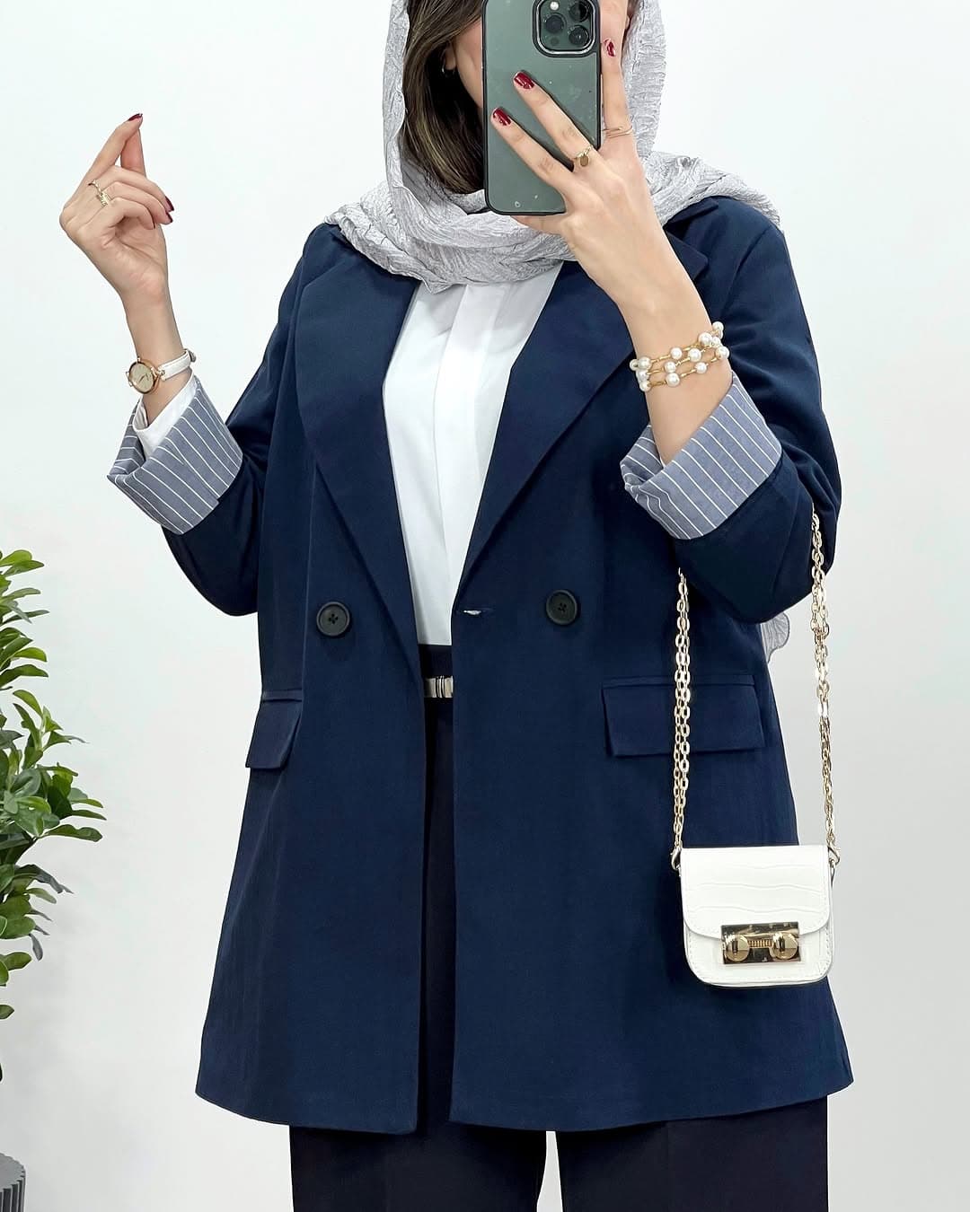مانتو زنانه مدل آذین — تصویر ۲