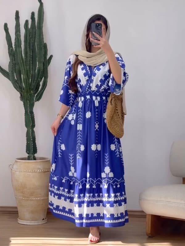 ساحلی زنانه مدل ترمه