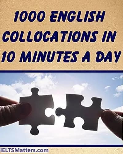 کتاب 1000 English Collocations (1000 کالوکیشن پرکاربرد انگلیسی) نسخه انگلیسی PDF